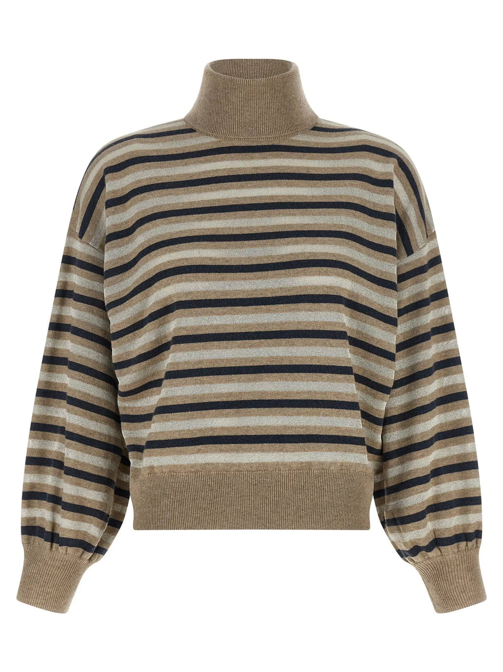 Brunello Cucinelli Multicolor Virgin Wool Cardigan