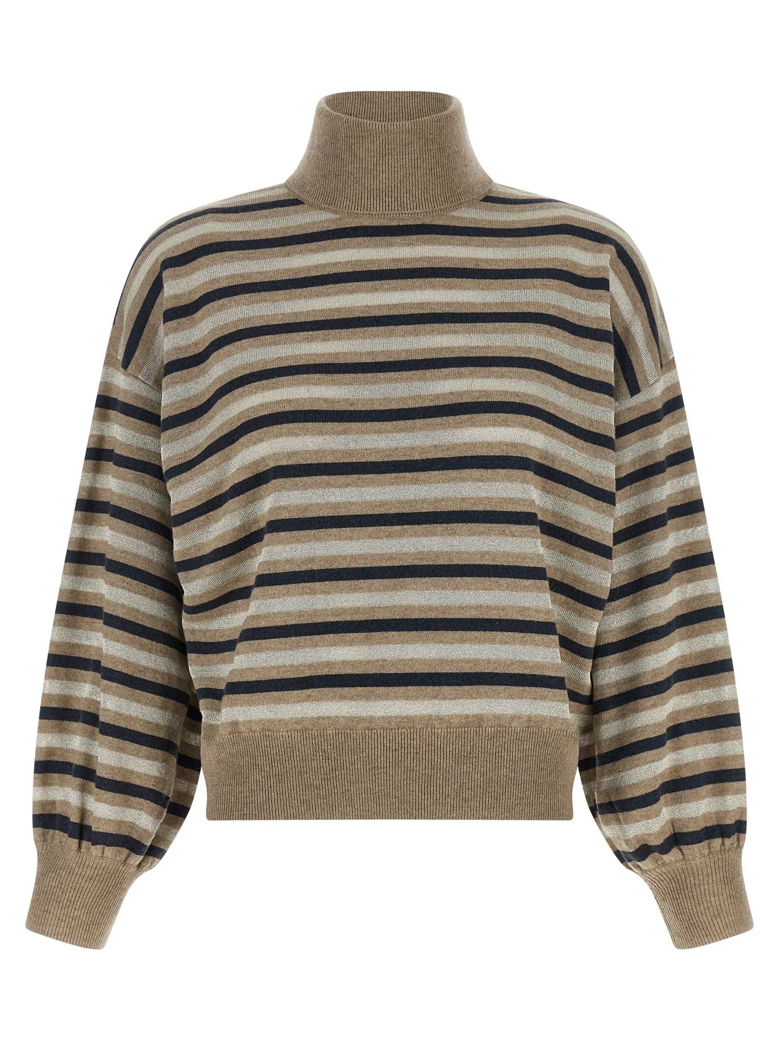 Brunello Cucinelli Multicolor Virgin Wool Cardigan