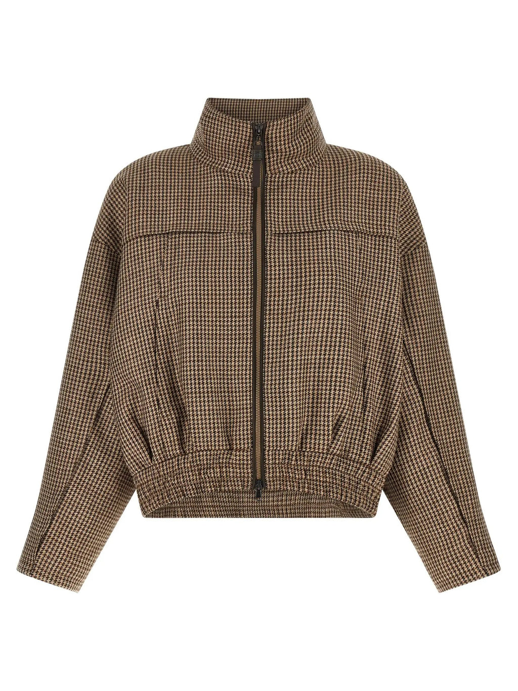 Brunello Cucinelli Brown Virgin Wool Jacket