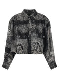 R13 Black Silk Blouse