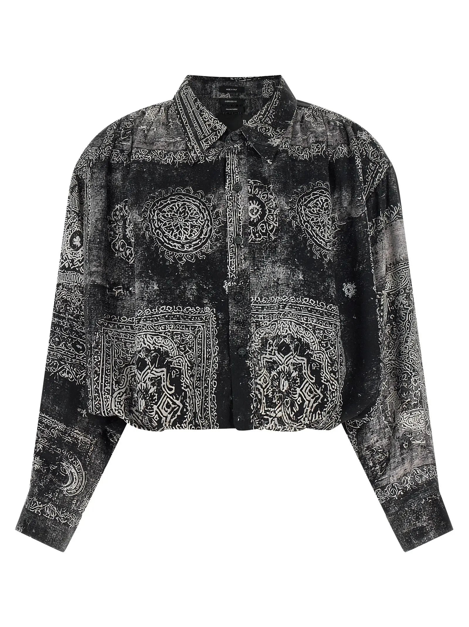 R13 Black Silk Blouse