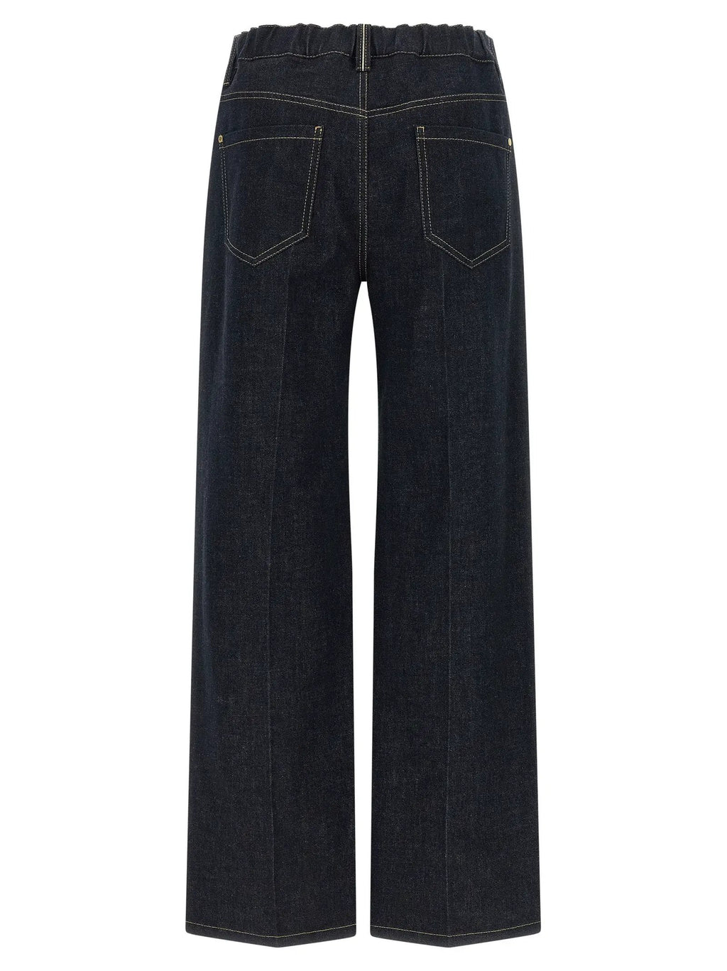 Brunello Cucinelli Blue Cotton Jeans Denim