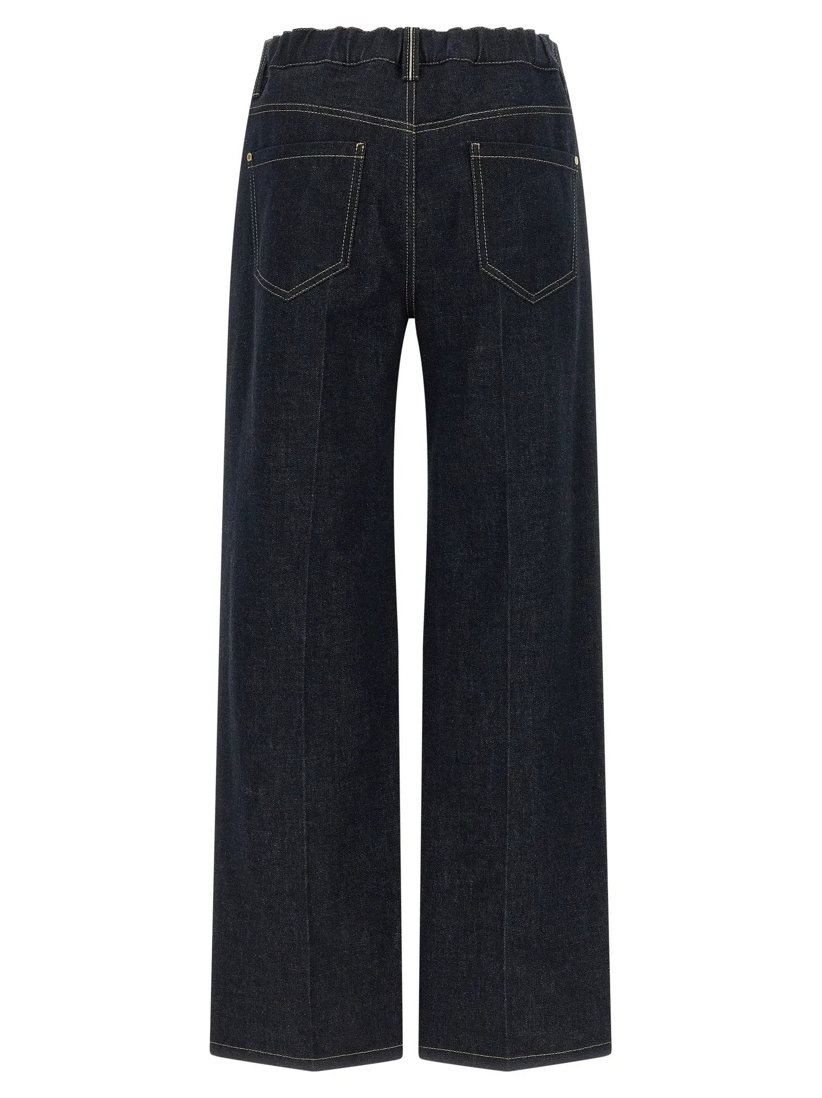 Brunello Cucinelli Blue Cotton Jeans Denim