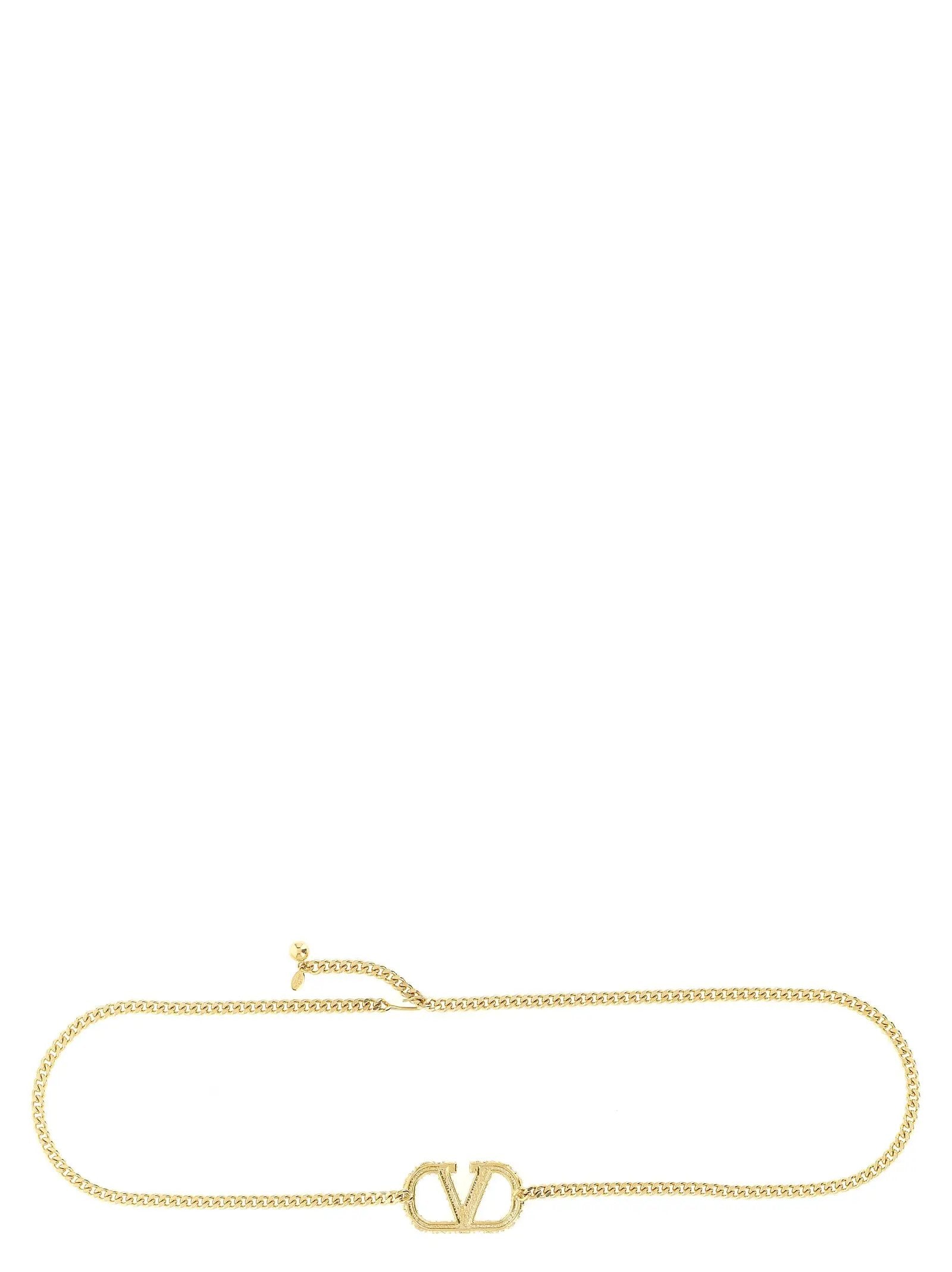 Ceinture Valentino Garavani en laiton doré