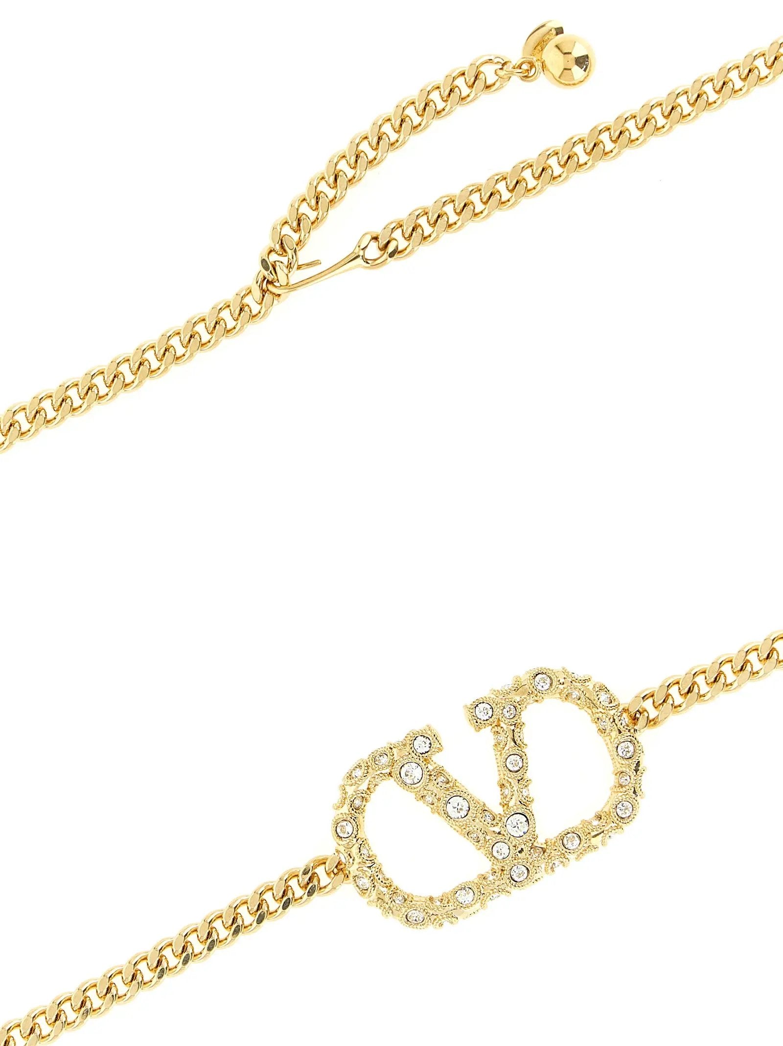 Ceinture Valentino Garavani en laiton doré
