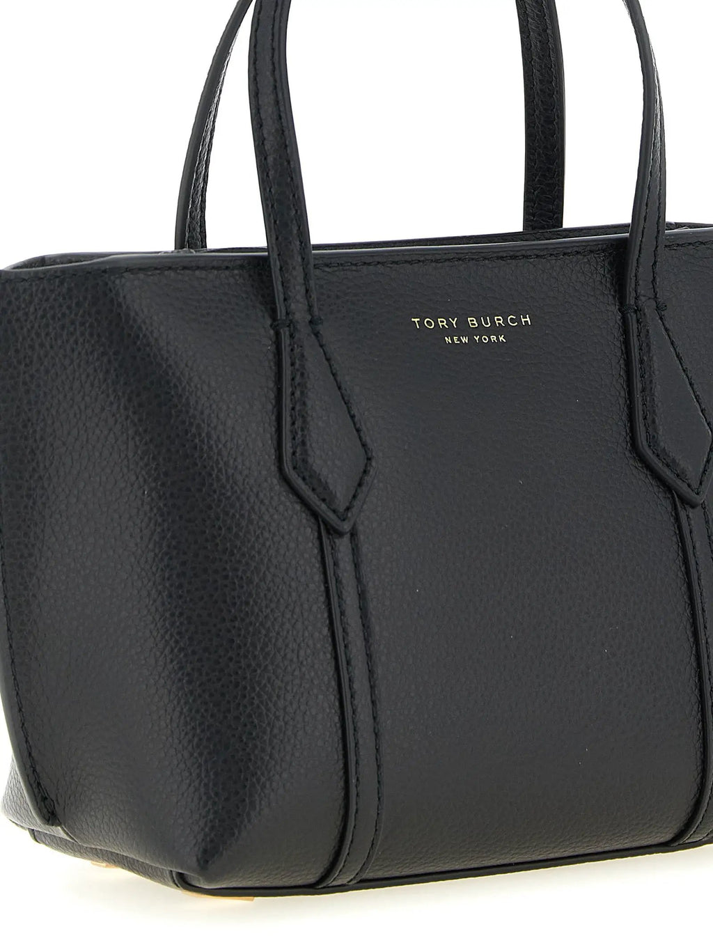 Tory Burch Black Cowhide Handbag