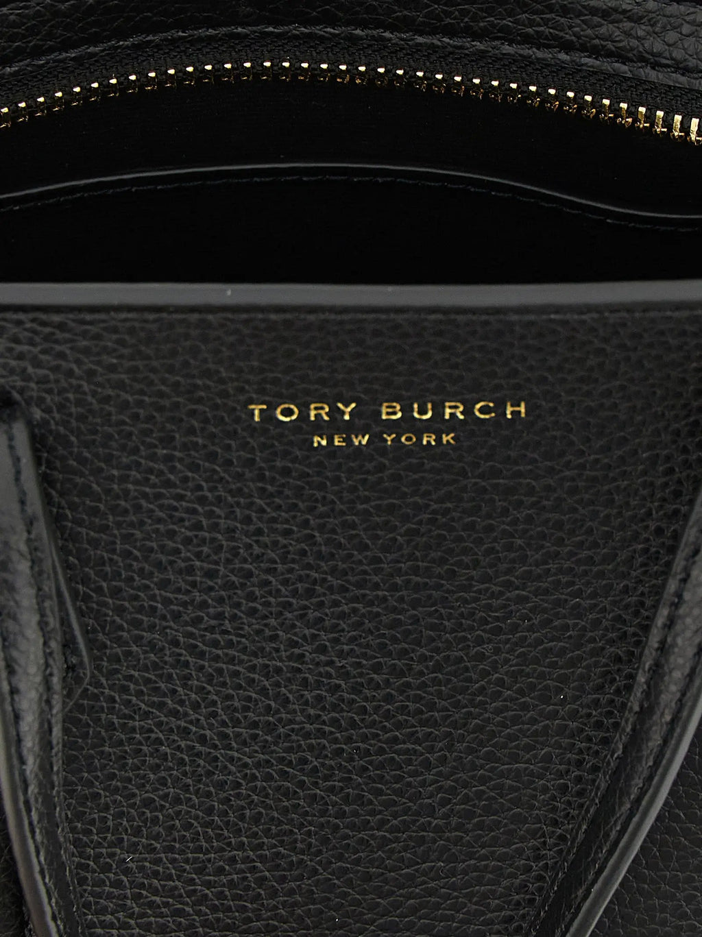 Tory Burch Black Cowhide Handbag