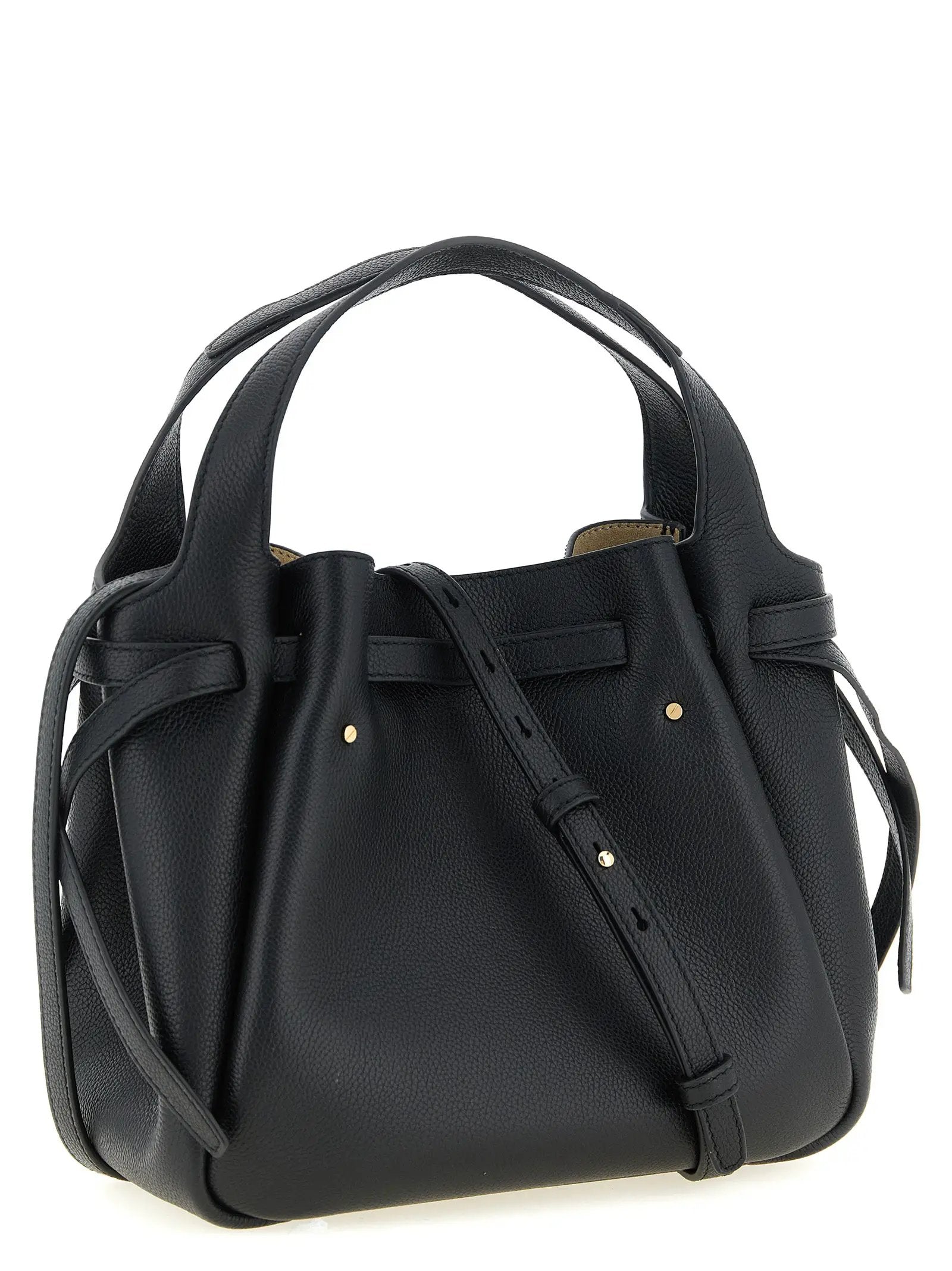 Tory Burch Black Cowhide Handbag