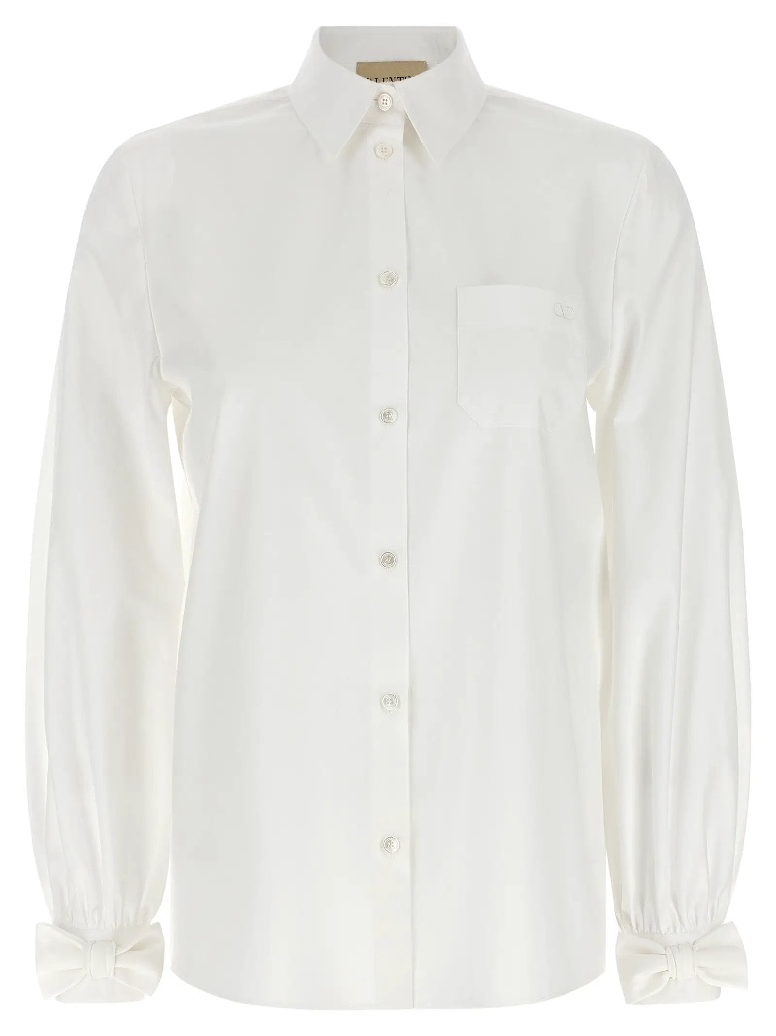 Valentino Garavani White Cotton Blouse