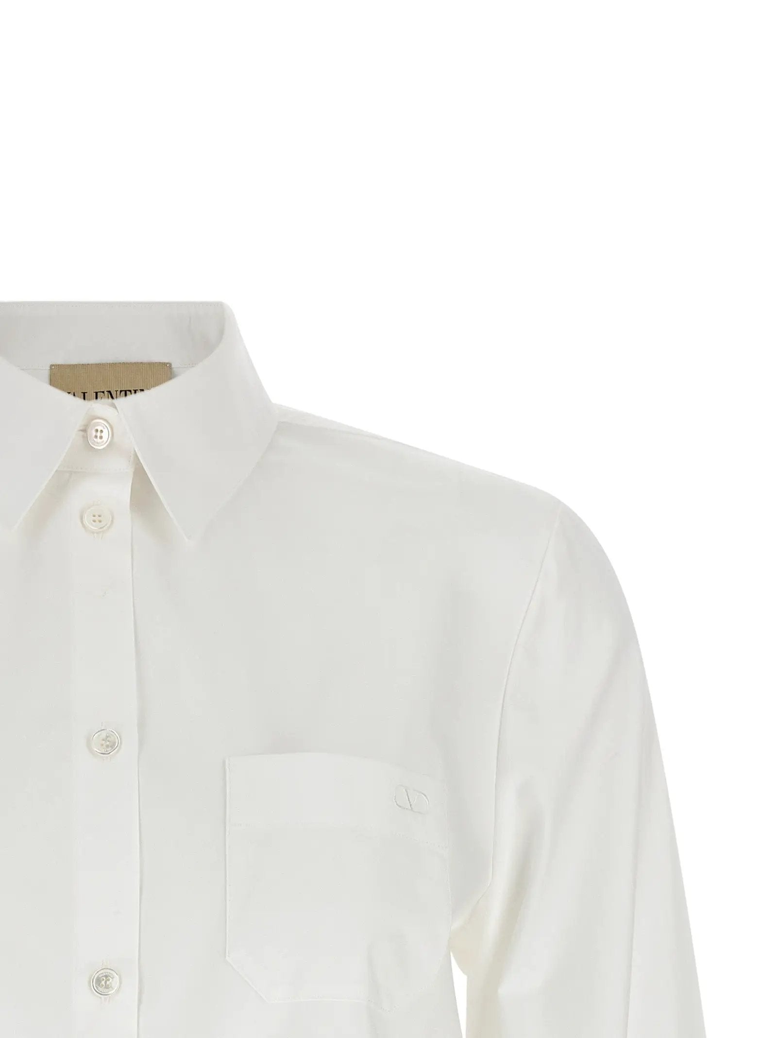 Valentino Garavani White Cotton Blouse