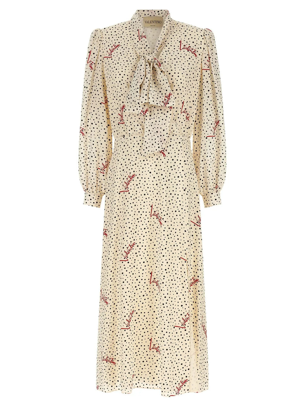 Valentino Garavani Multicolor Silk Midi Dress