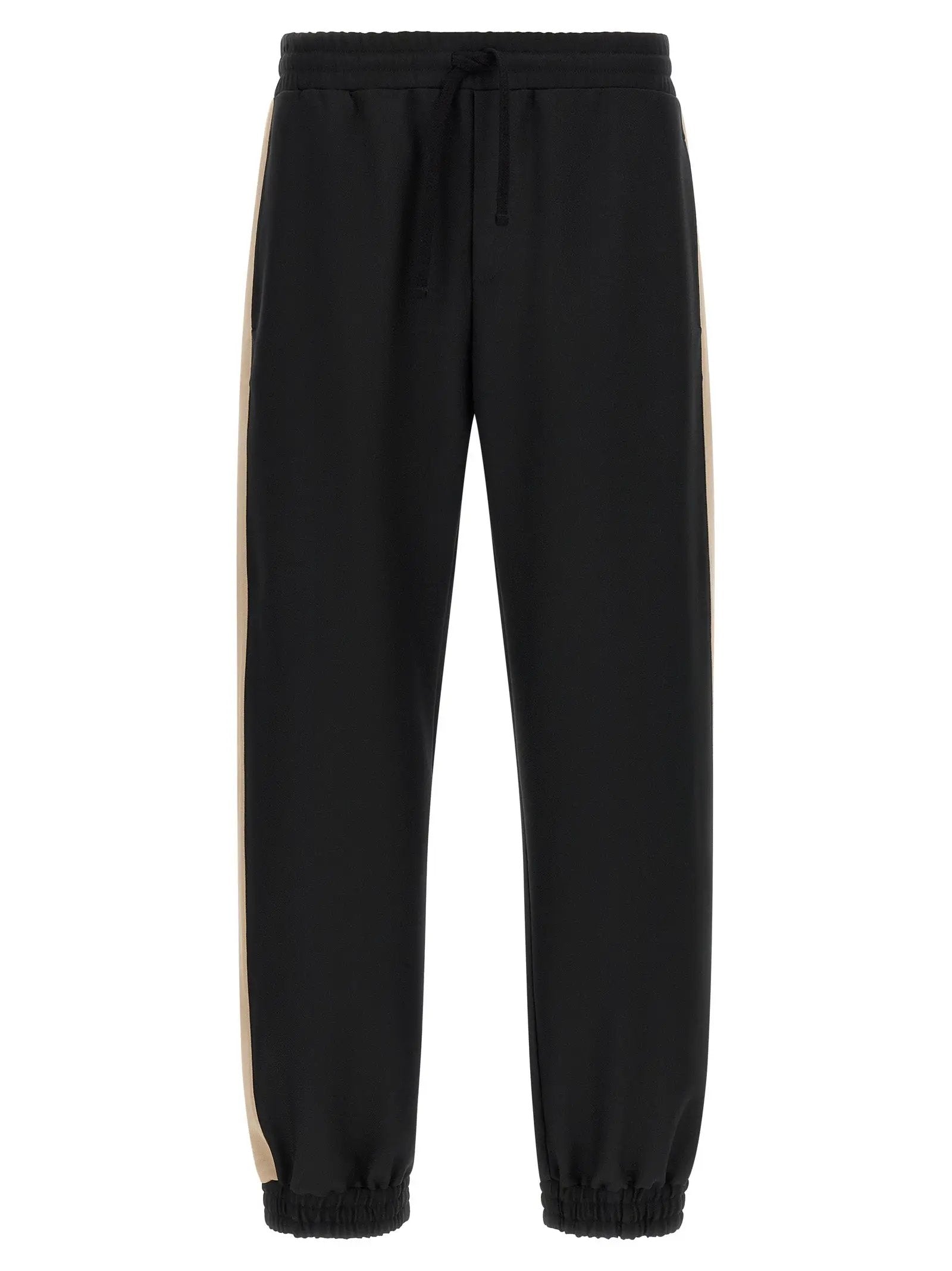 Valentino Garavani Black Polyester Athletic Pants