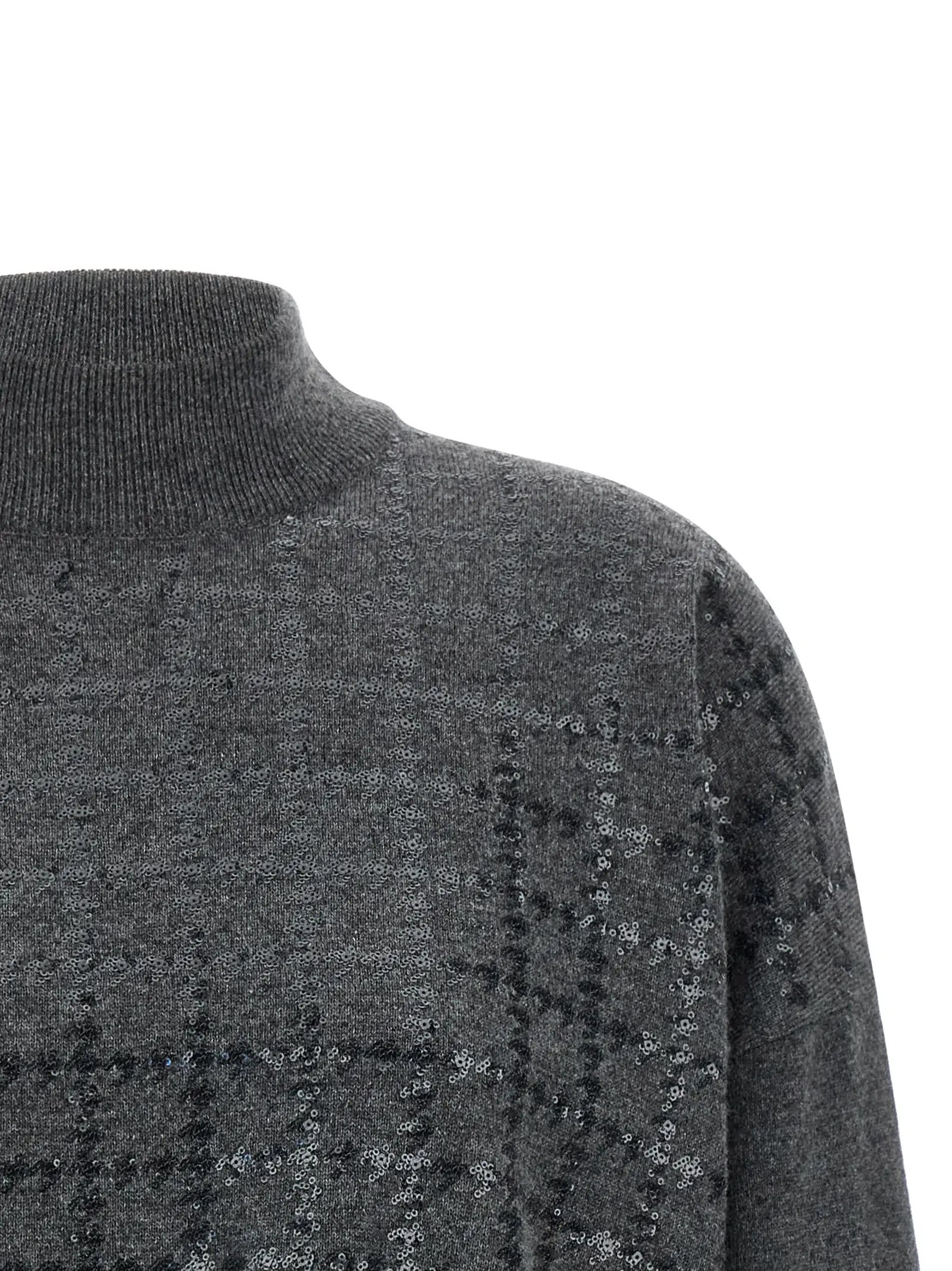 Brunello Cucinelli Gray Cashmere Cardigan