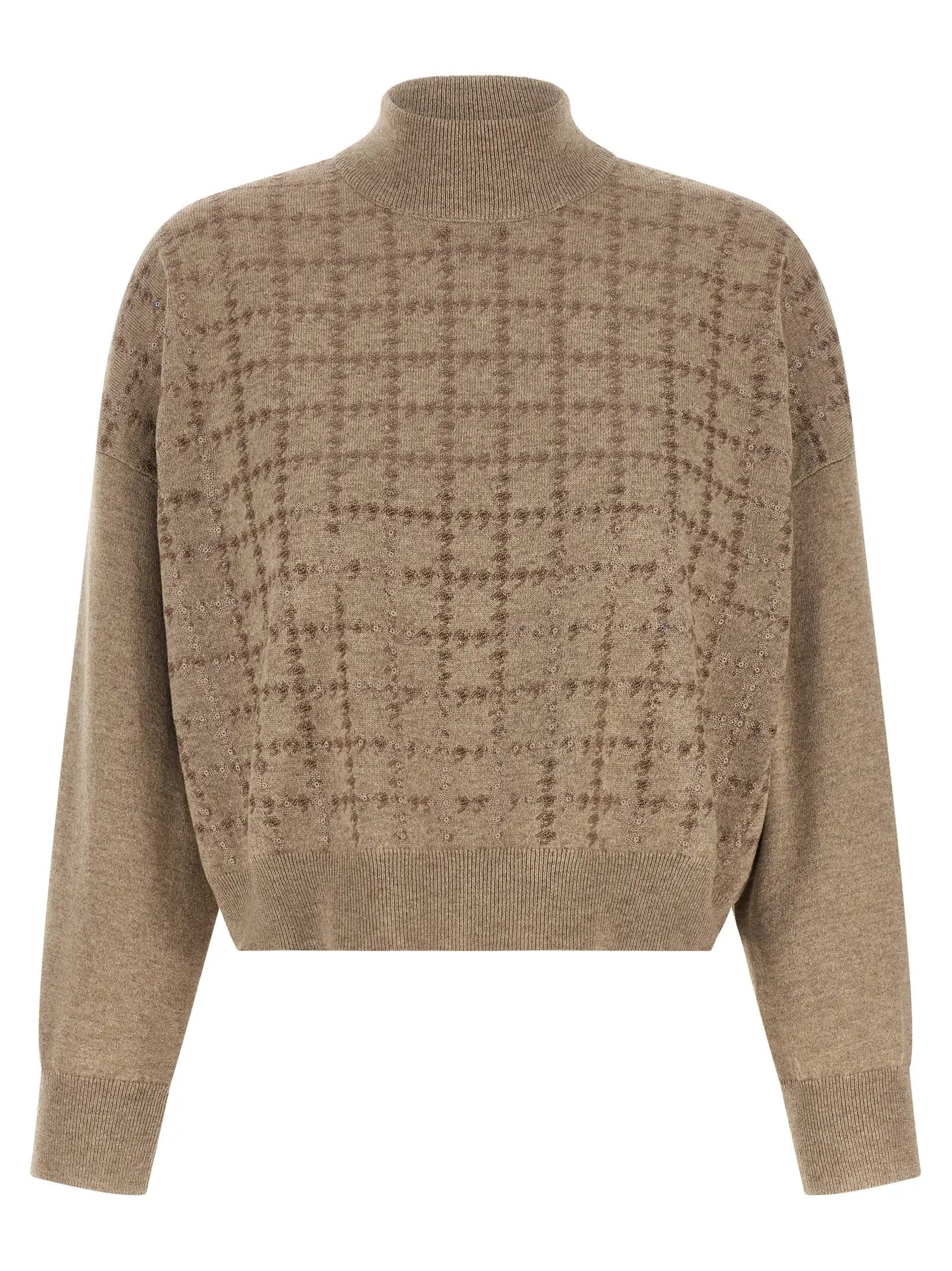 Cardigan Brunello Cucinelli en cachemire beige