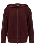 Sweat-shirt en coton Brunello Cucinelli Bordeaux