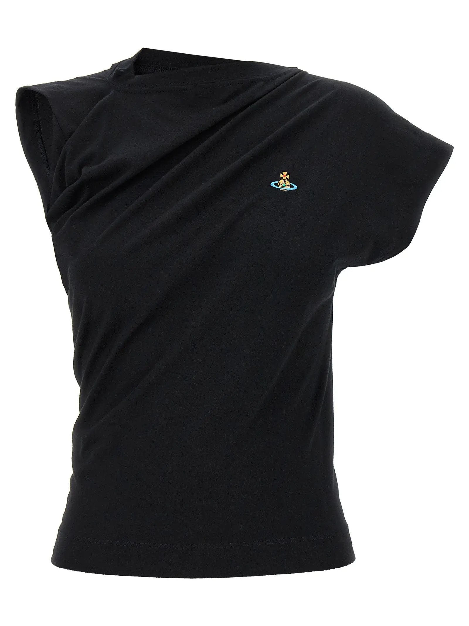 T-shirt en coton noir Vivienne Westwood