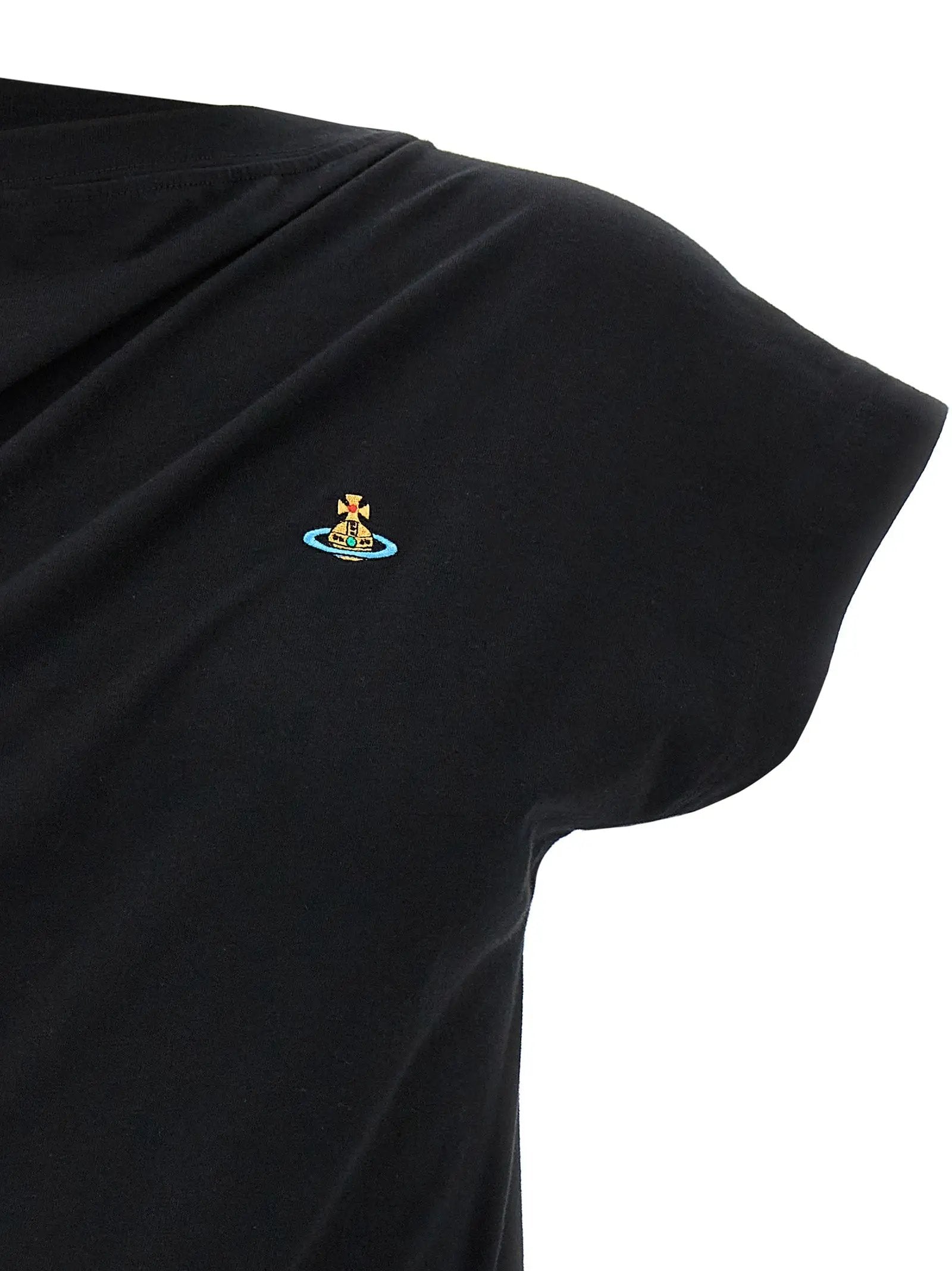 T-shirt en coton noir Vivienne Westwood