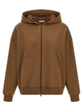 Brunello Cucinelli Brown Cotton Hoodie