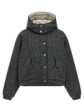 Brunello Cucinelli Gray Virgin Wool Jacket