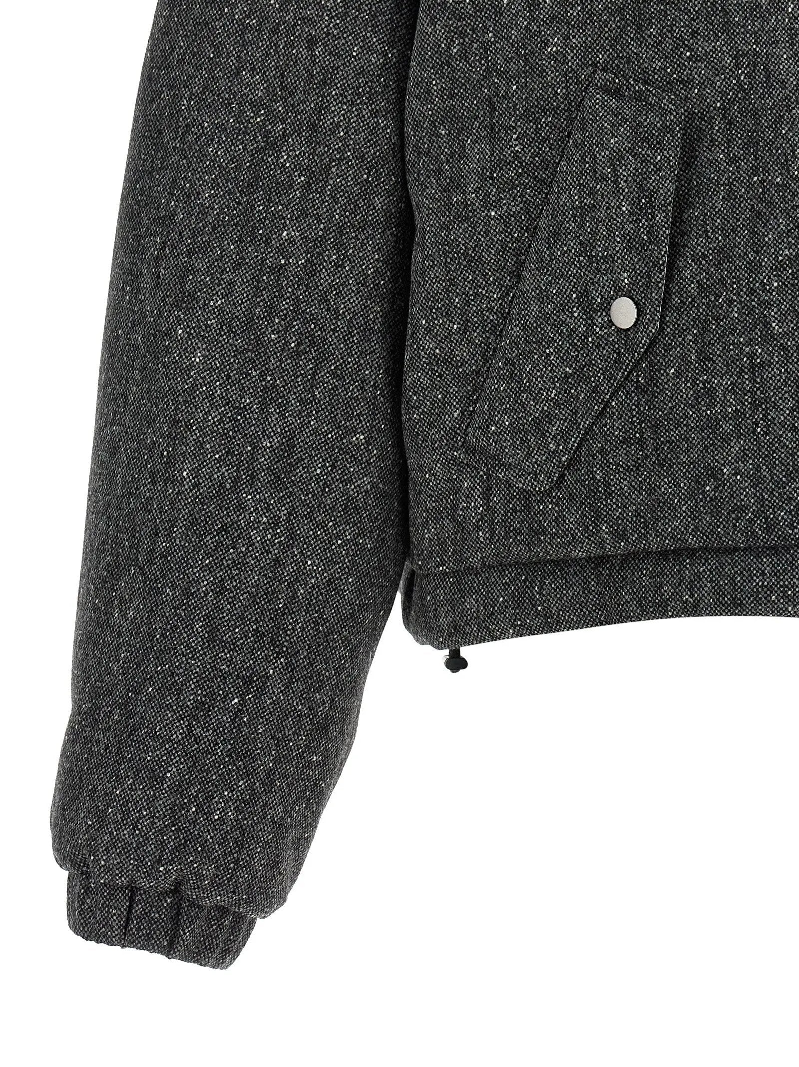 Brunello Cucinelli Gray Virgin Wool Jacket