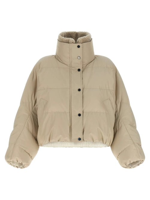 Brunello Cucinelli Brunello Cucinelli Beige Cotton Full-Length Jacket