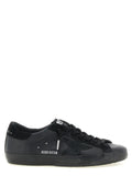 Golden Goose Black Cowhide Low Top Sneakers