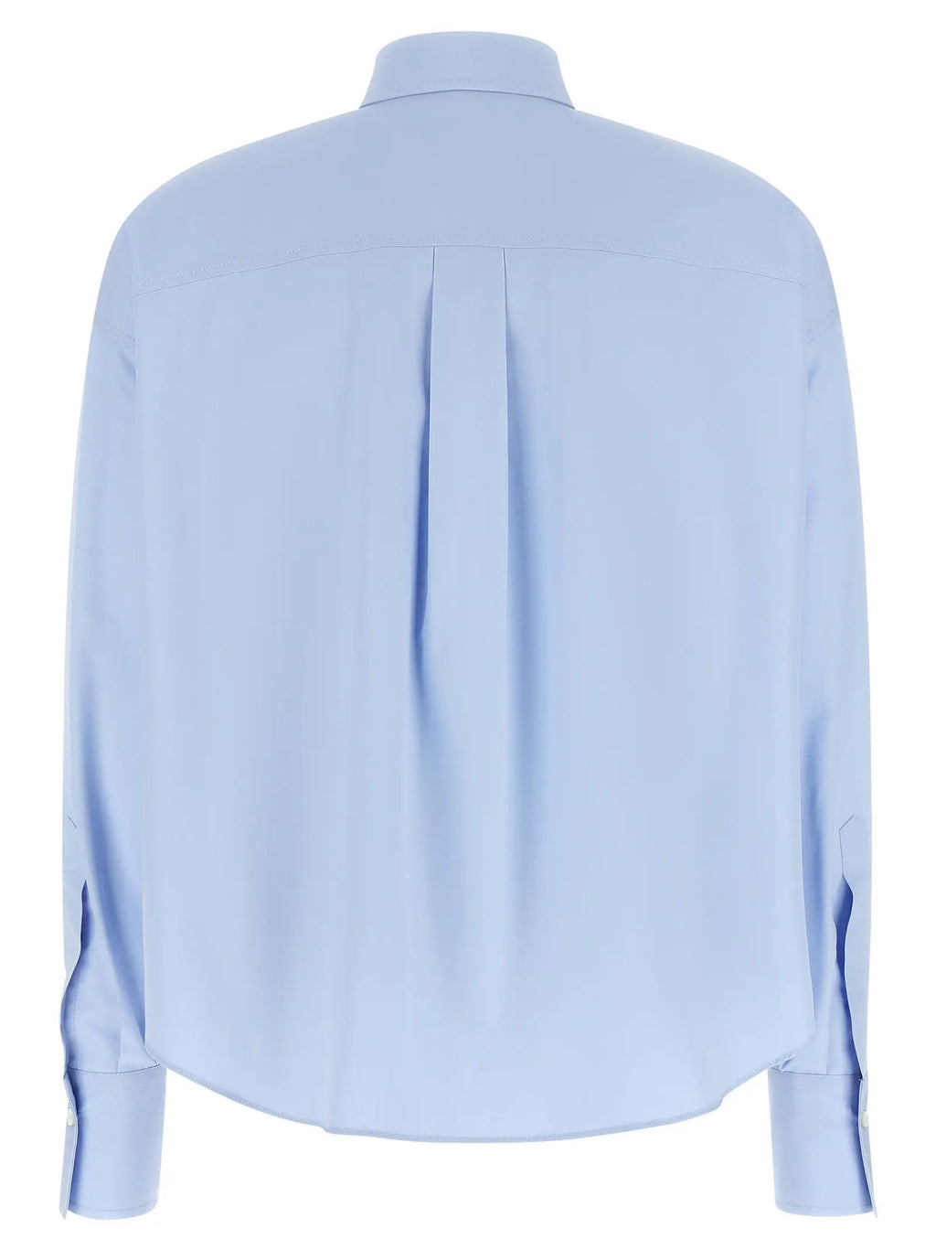 Brunello Cucinelli Blue Cotton Blouse