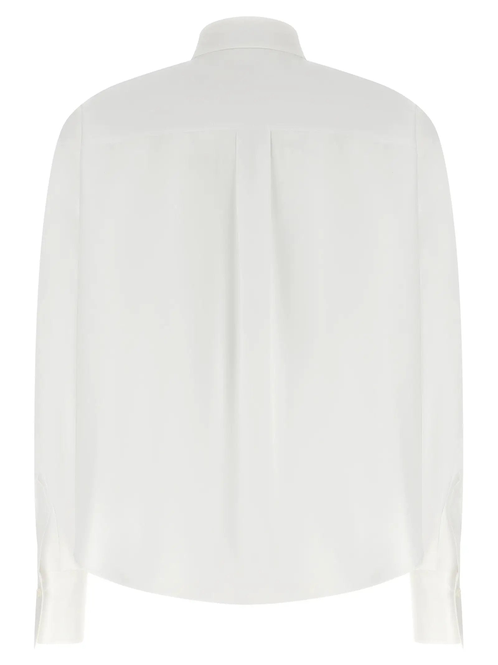 Brunello Cucinelli Chemisier en coton blanc