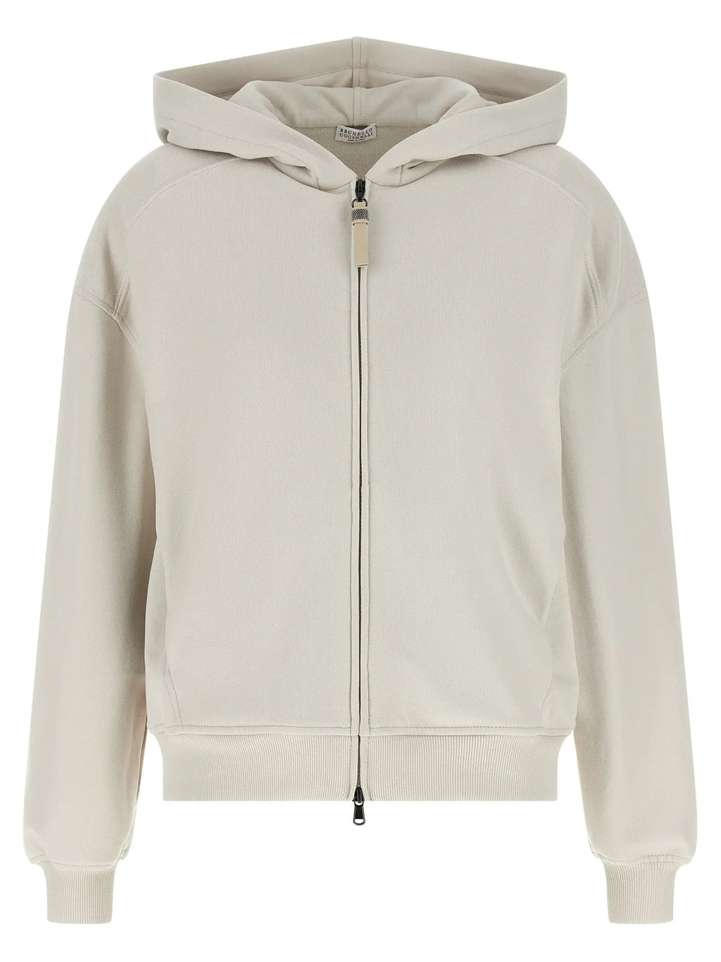 Brunello Cucinelli Sweat-shirt en coton beige