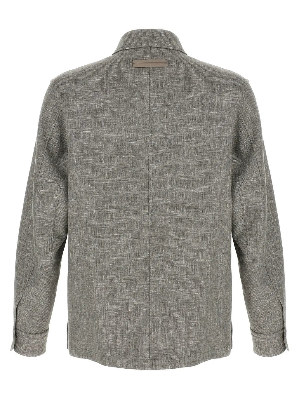 ZEGNA Beige Linen Blouse