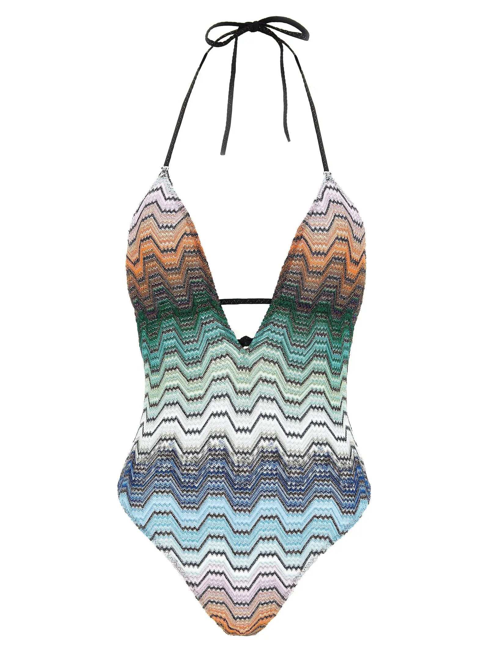 Missoni Multicolor Polyester One-Piece Swimsuit