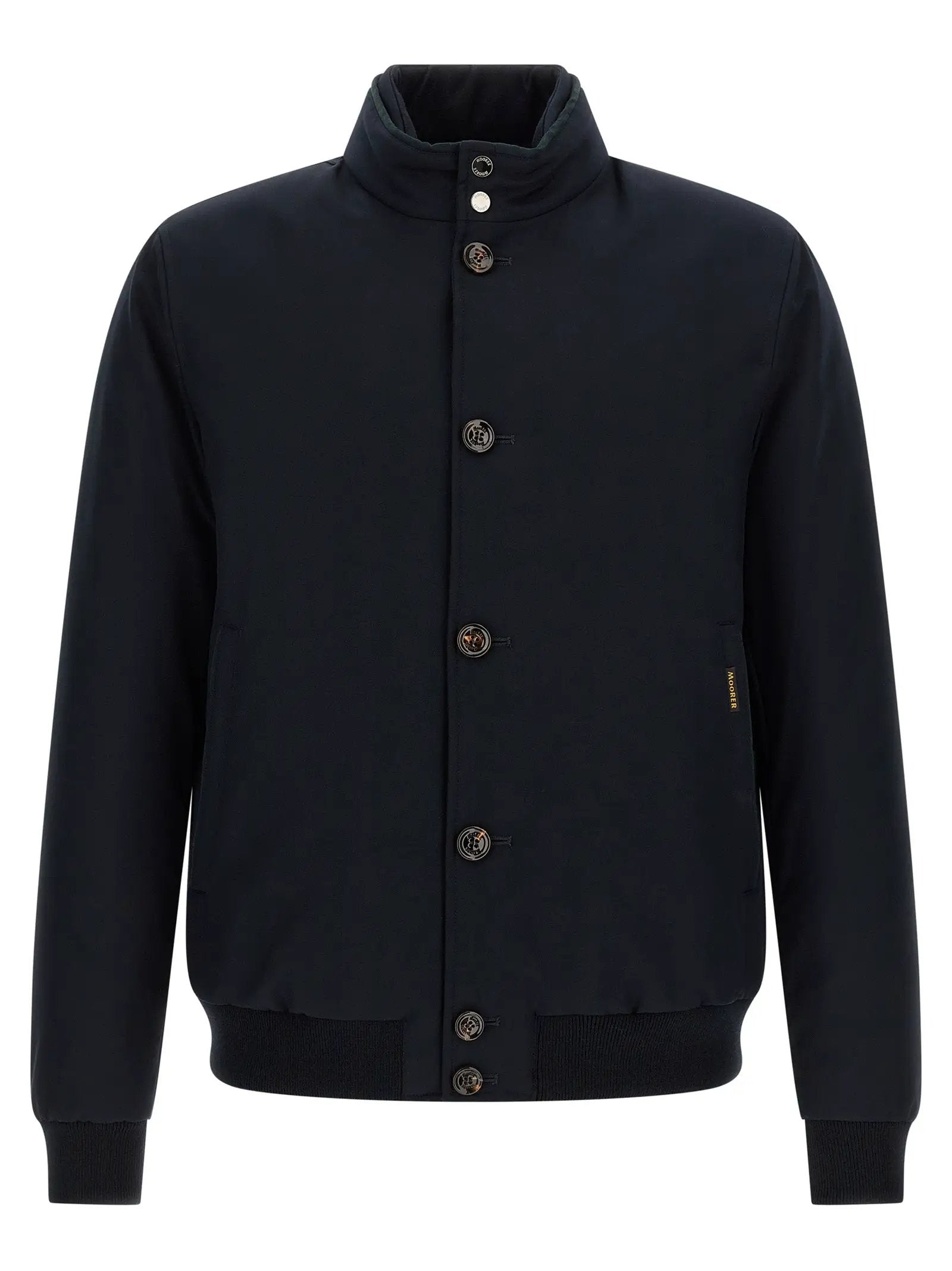 MooRER Blue Wool Bomber