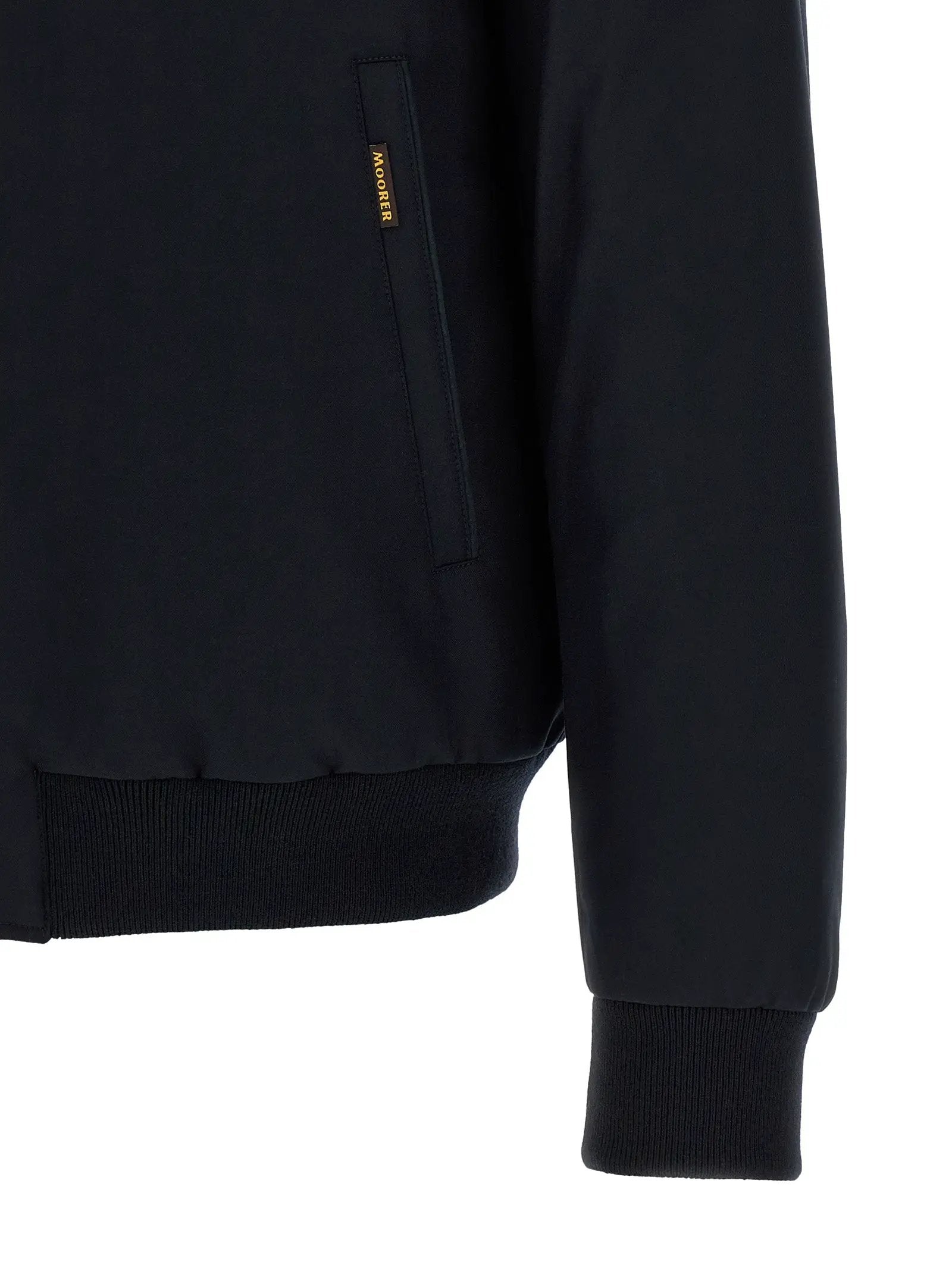 MooRER Blue Wool Bomber