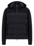 MooRER Blue Wool Full-Length Jacket