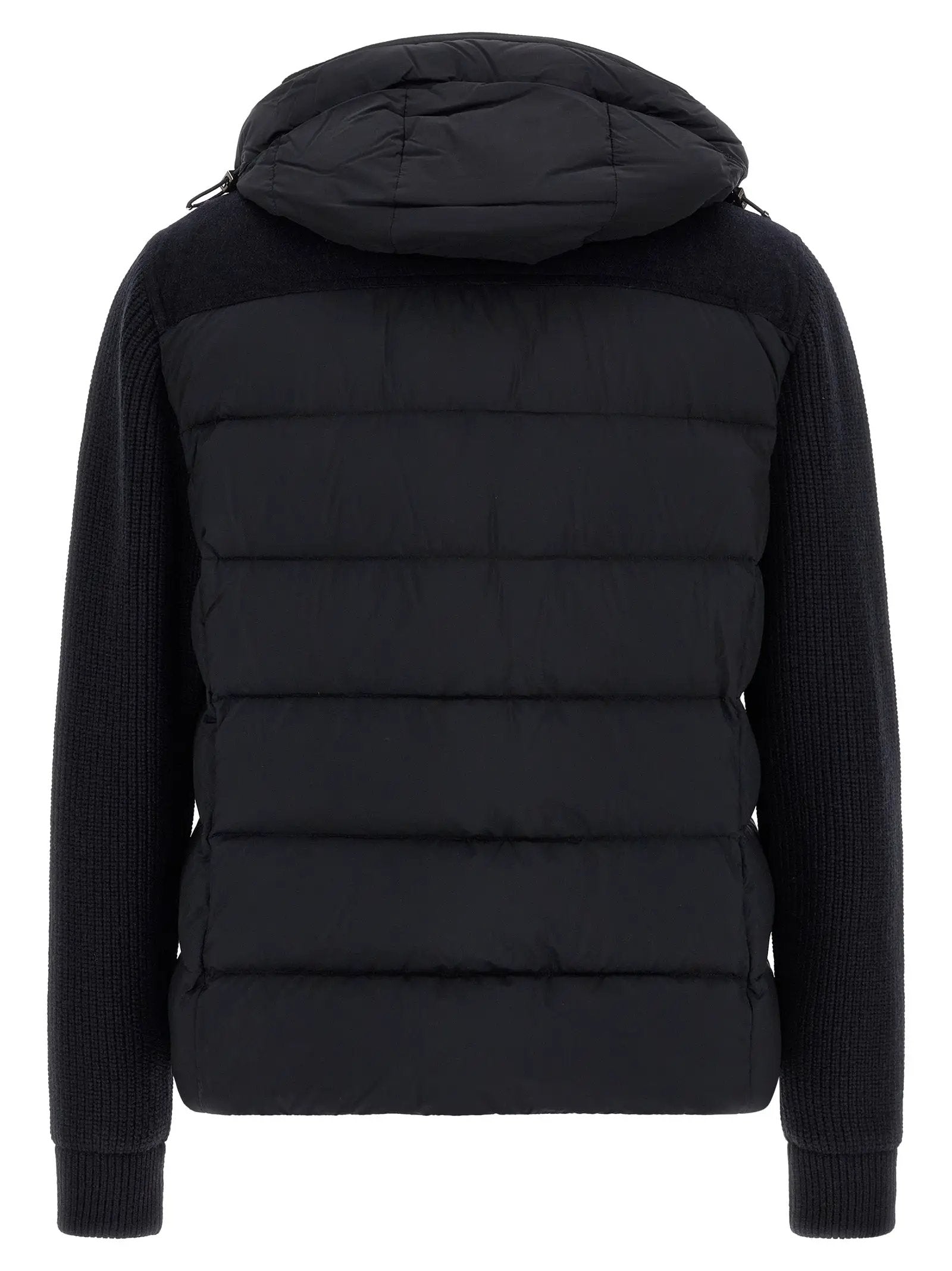 MooRER Blue Wool Full-Length Jacket