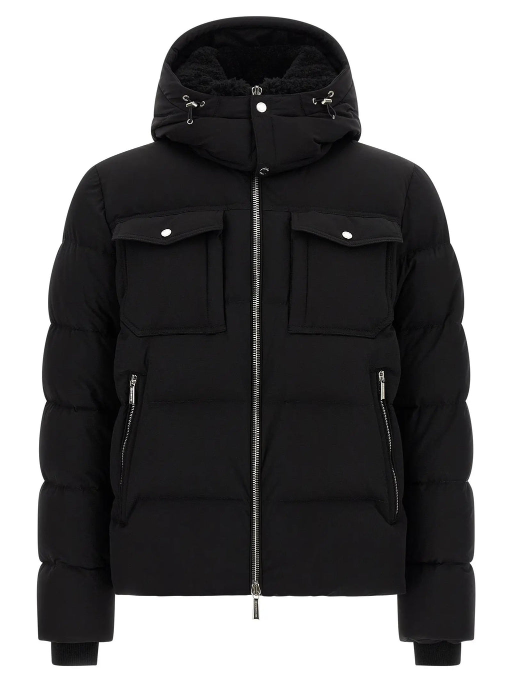 MooRER Black Wool Bomber