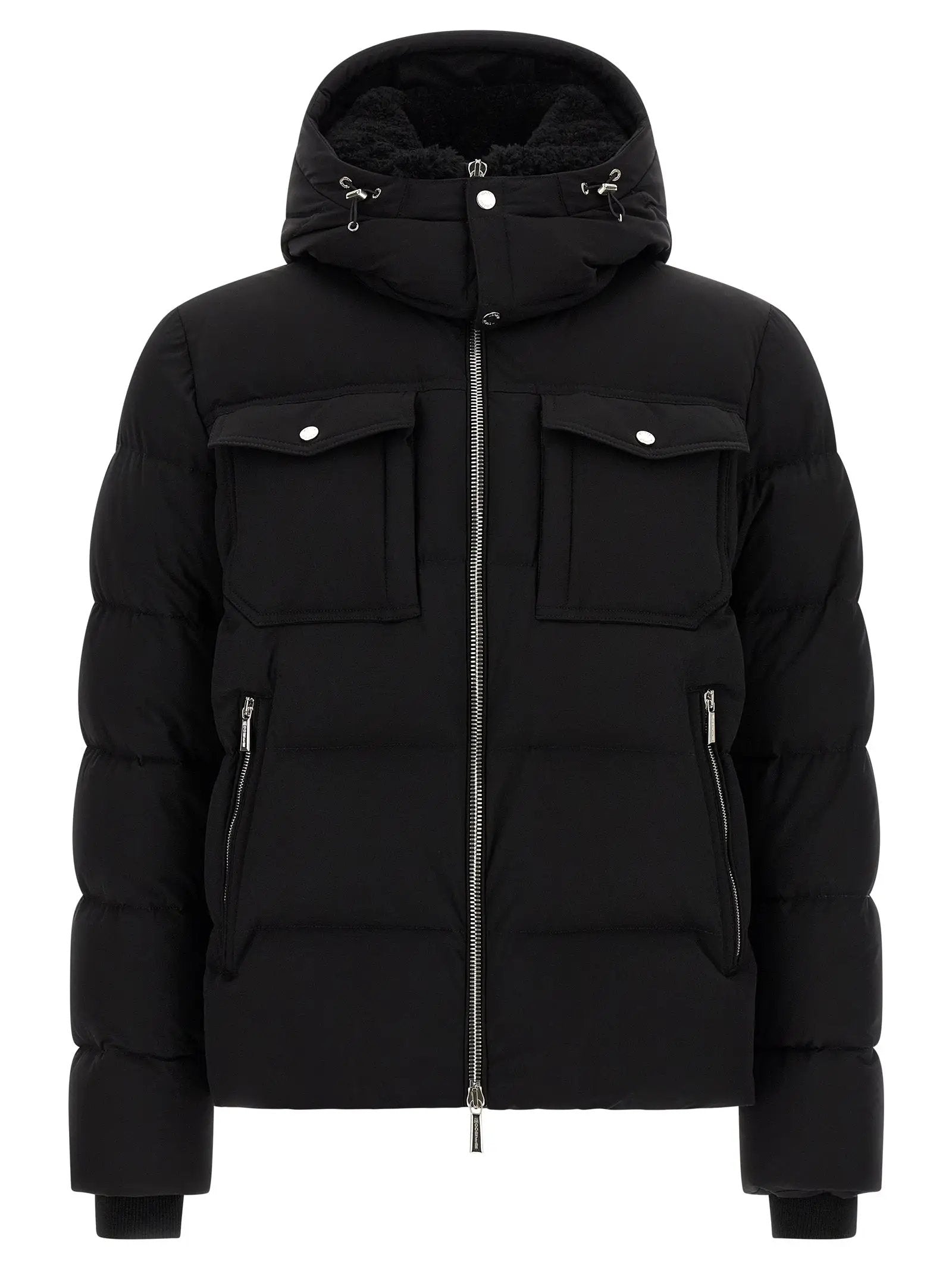 MooRER Black Wool Bomber