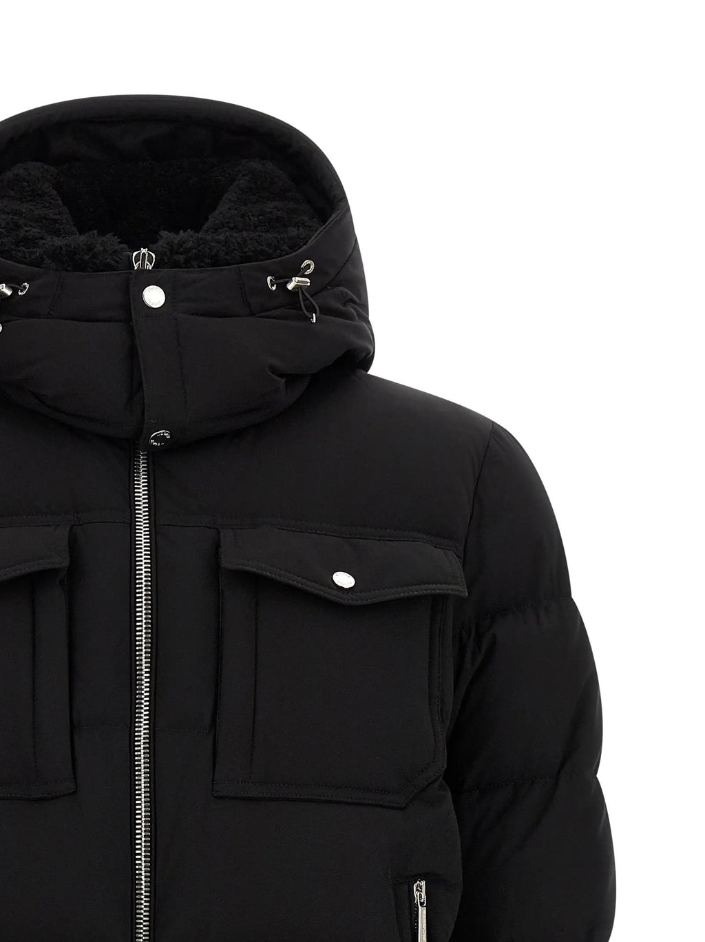 MooRER Black Wool Bomber