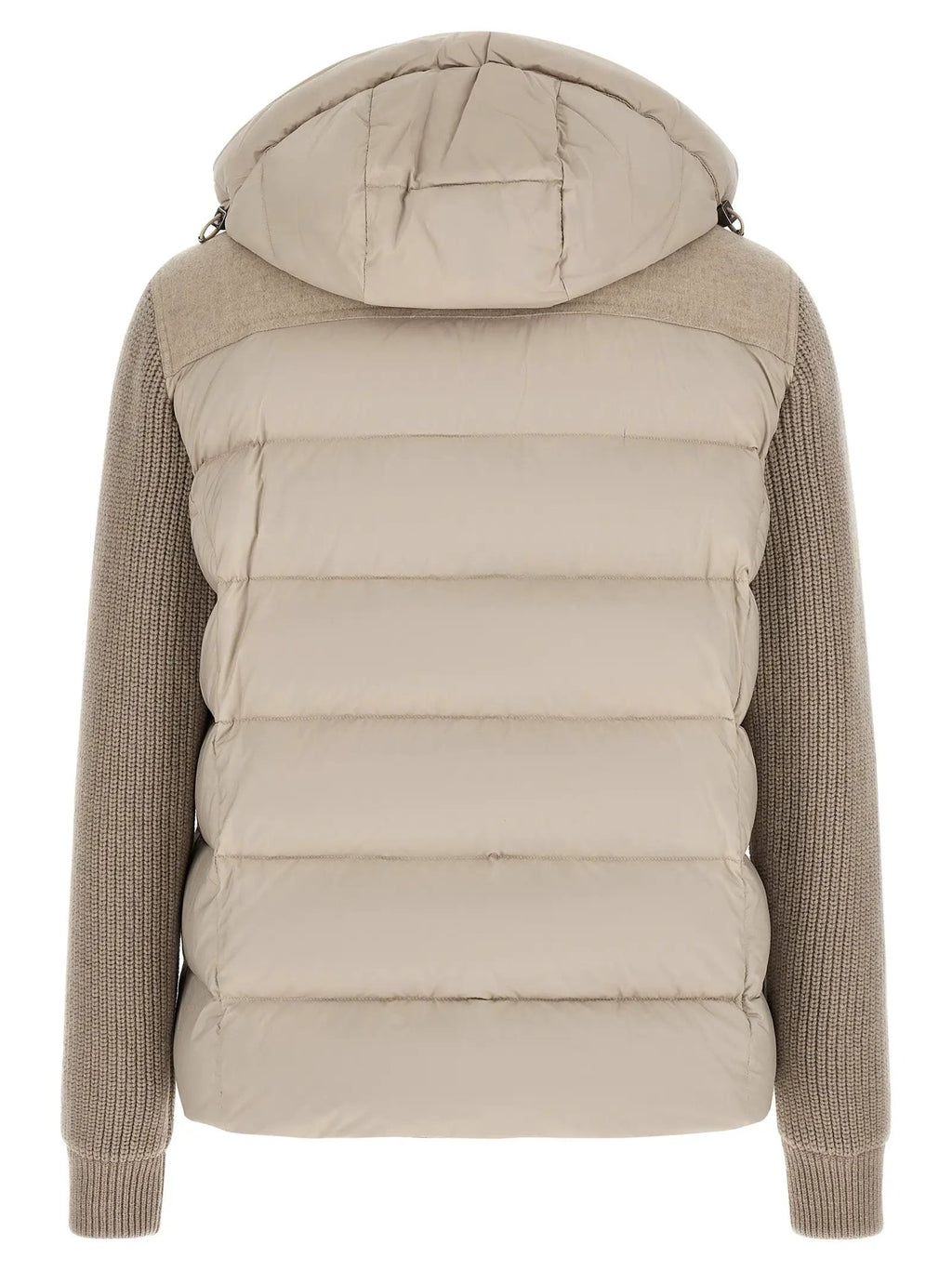 MooRER Beige Wool Full-Length Jacket