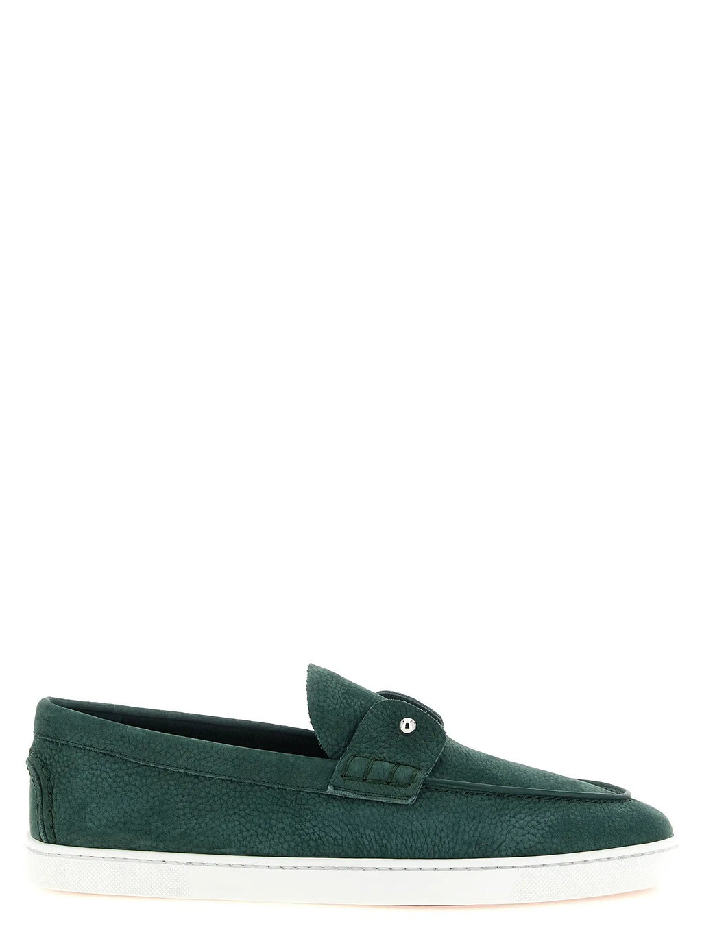 Mocassins bicolores en cuir de veau Christian Louboutin