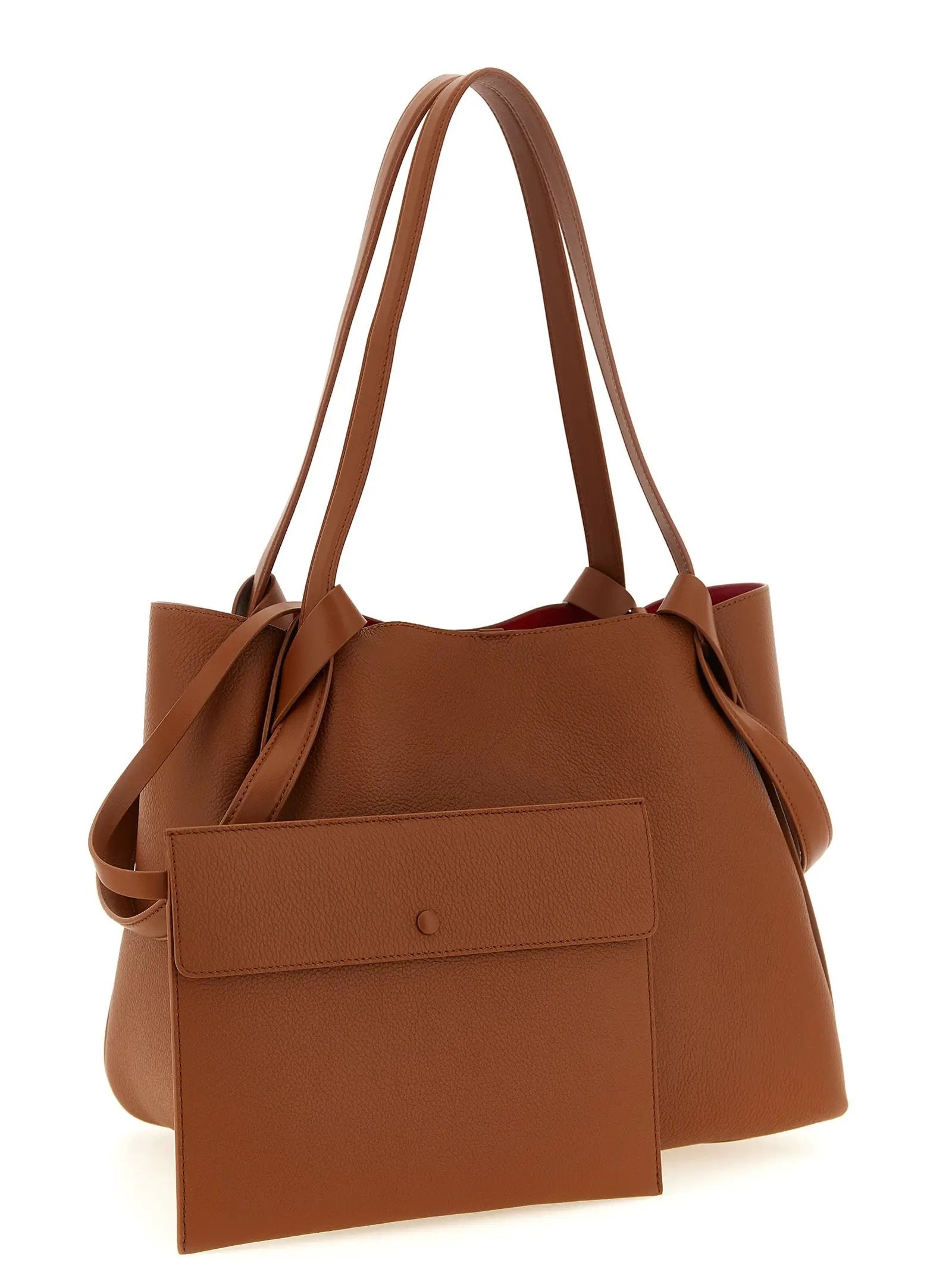Christian Louboutin Brown Calfskin Tote Bag