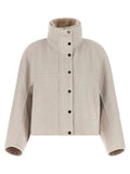 Brunello Cucinelli Gray Virgin Wool Coat