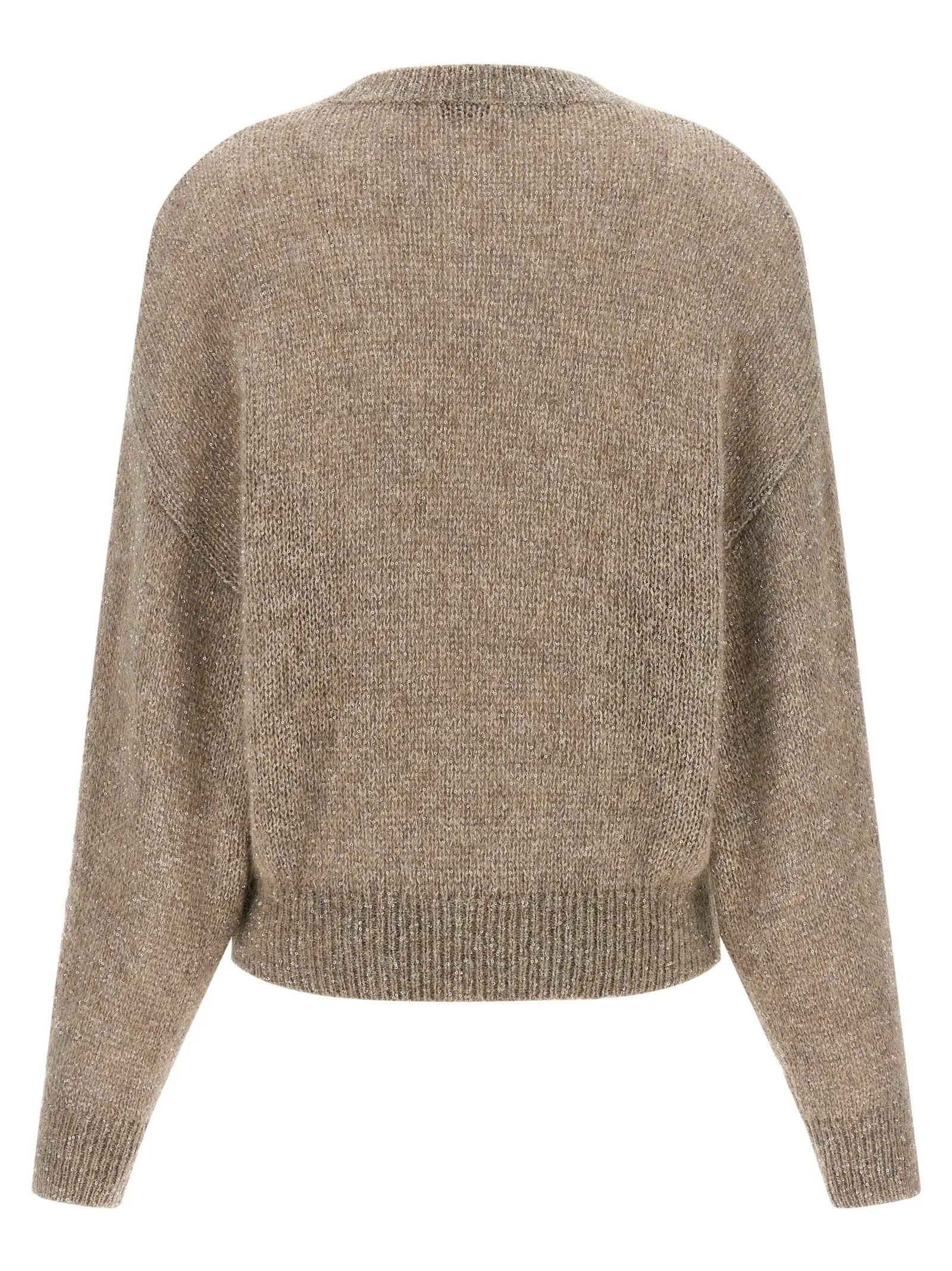 Brunello Cucinelli Beige Polyamide Cardigan