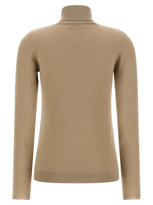 Cardigan Brunello Cucinelli en cachemire beige