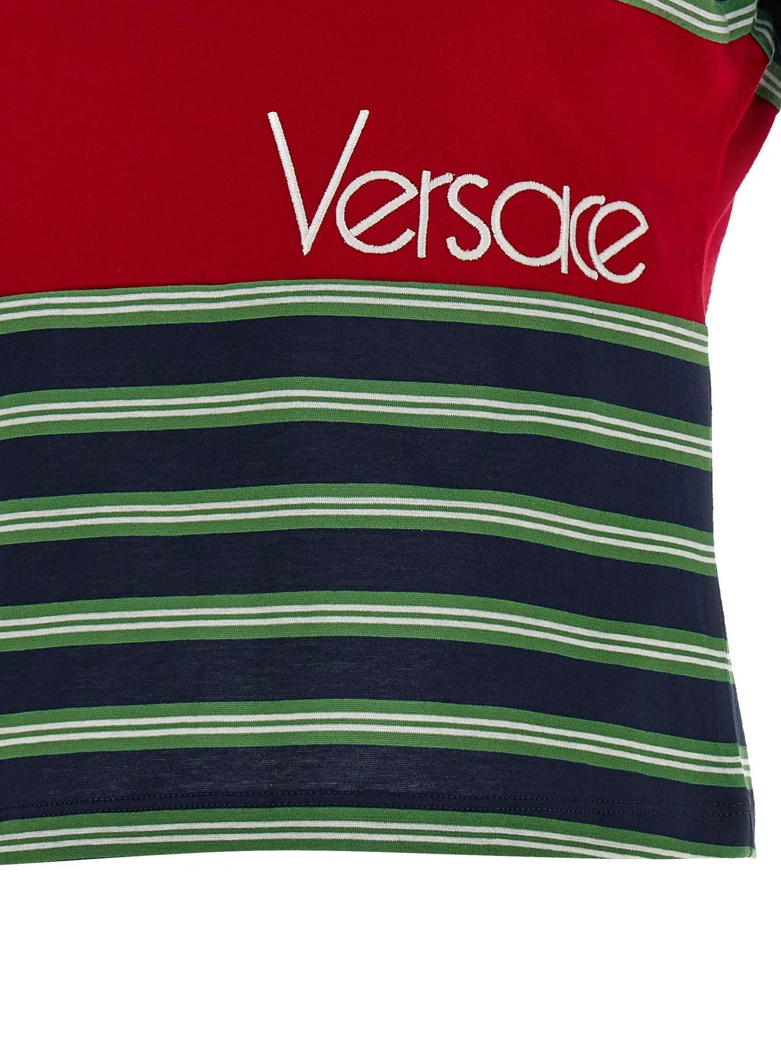 Versace Multicolor Cotton T-Shirt