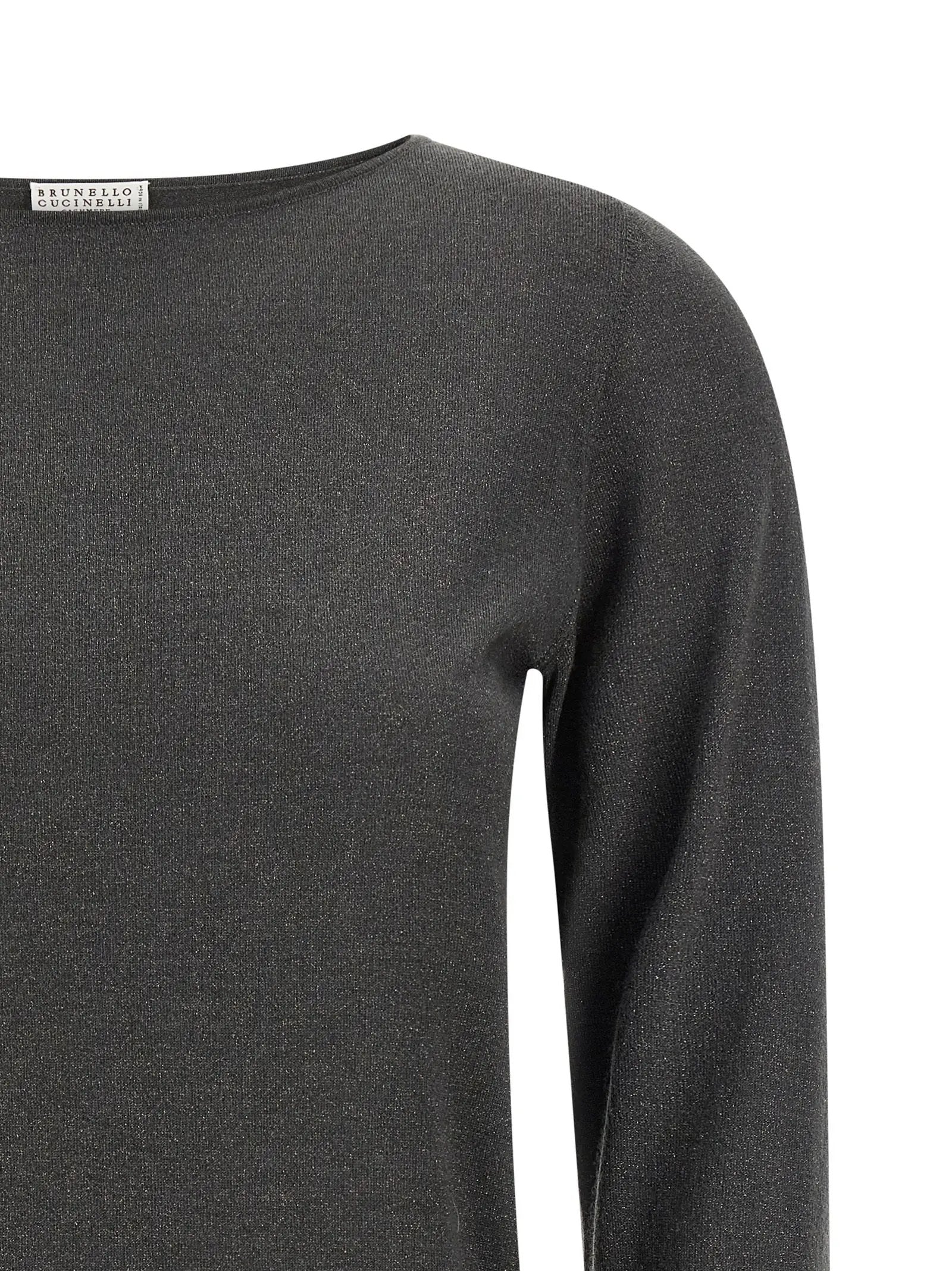 Brunello Cucinelli Gray Cashmere Cardigan