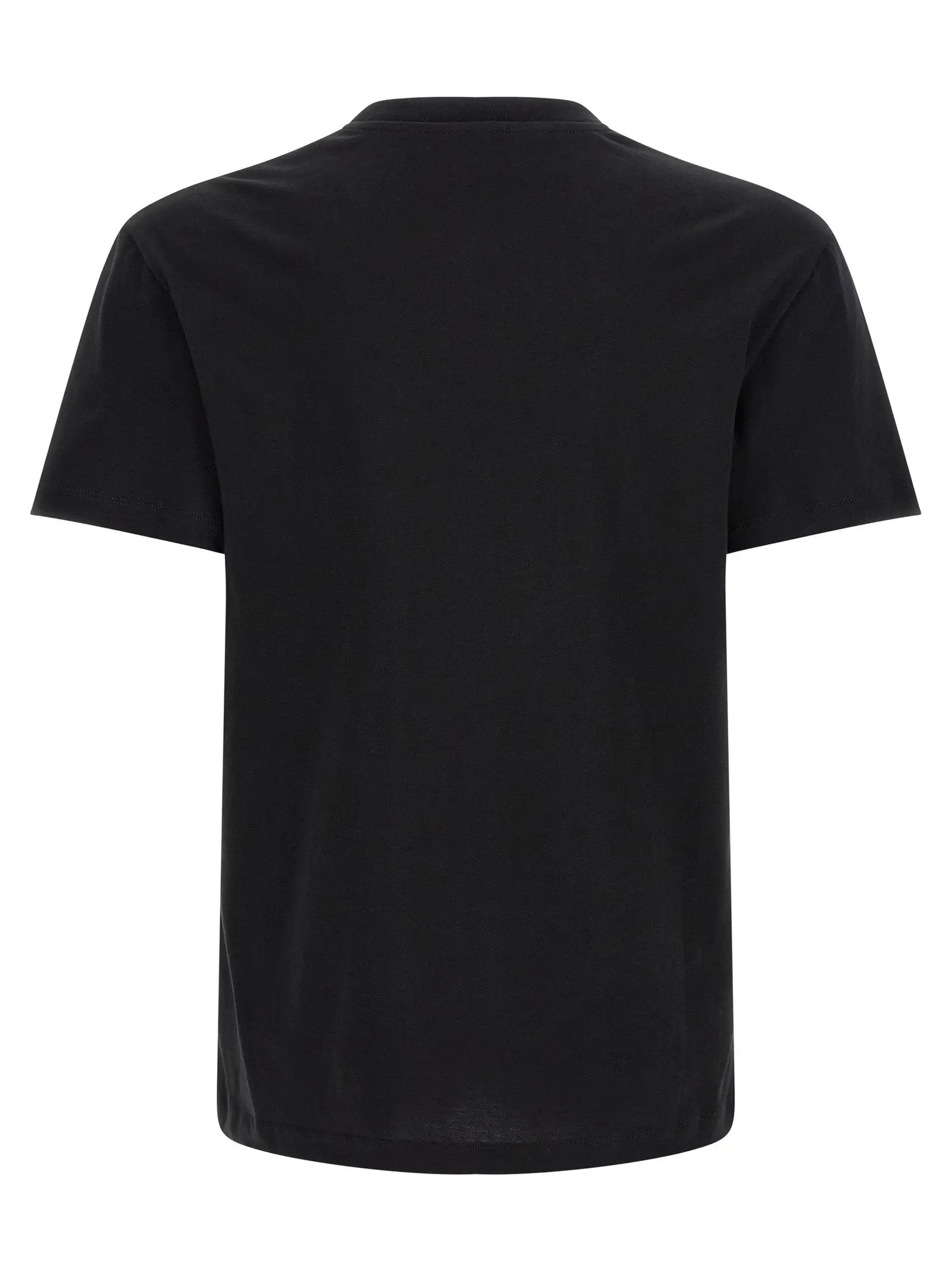 Valentino Garavani Black Cotton T-Shirt