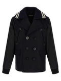 Dsquared² Blue Wool Coat