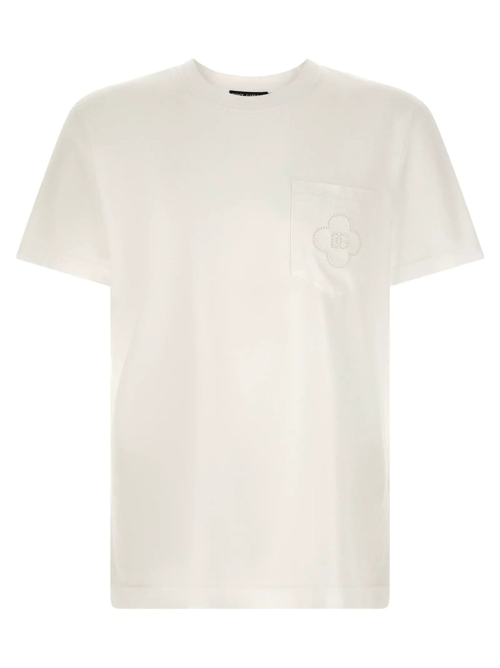 Dolce & Gabbana White Cotton T-Shirt