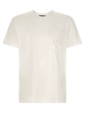 Dolce & Gabbana White Cotton T-Shirt